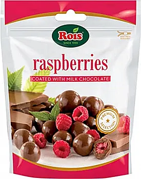 Конфеты малина в молочном шоколаде, VICTORIA NUTS БолгП