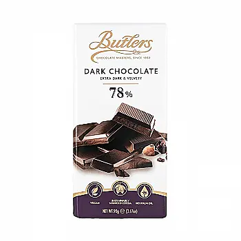 Чорний шоколад 78%, BUTLERS ІрлП