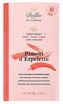 Черный шоколад с перцем, DOLFIN БельгП