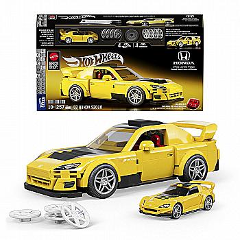 Колекційна машинка-конструктор "Honda S2000" серії "Speed" Mattel Brick Shop, JFR88