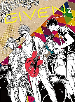 Книга комікс "Манґа. Given. Том 2" (у) (1204)