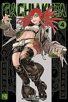 Книга комікс "Манґа. Ґачіакута. Том 4. Урана Кей" (у) (6135)