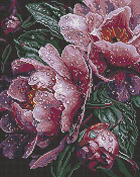 Набор с алмазной мозаикой "Розовые пионы под дождем" 40*50 см, AMO8363 ТМ "Ideyka"