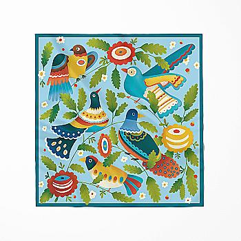 Платок «Щебет», orner-3041