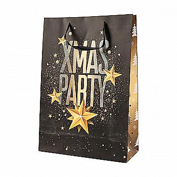 Подарунковий пакет новорічний 43*30*12 см, 3-8719-981