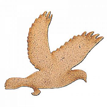 Заготовка деревянная Голубь, 8*6,3 см, Ч36