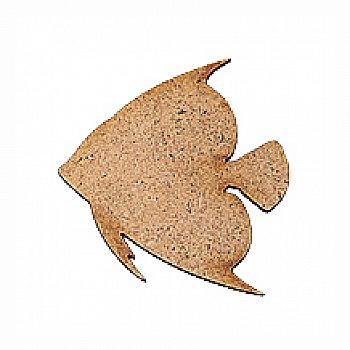 Заготовка деревянная Рыбка аквариумная, 5*4,8 см, Ч249