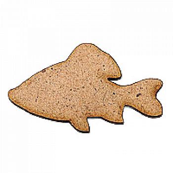 Заготовка деревянная Рыбка, 5*3 см, Ч248