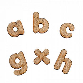 Заготовка деревянная Алфавит англ. (мал. буквы), Ч7