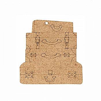 Заготовка Чемодан, ДВП, 8*8 см, 1 шт, Rosa Talent (5)