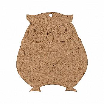 Заготовка Сова, ДВП, 7*8 см, 1 шт, Rosa Talent (5)