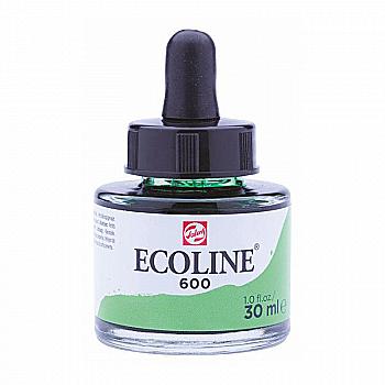 Outlet Фарба акварельна рідка Ecoline, Зелена, 30 мл, 600 Royal Talens/1008686