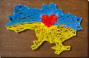 Набір стринг-арт "Мій дім", ABC-028