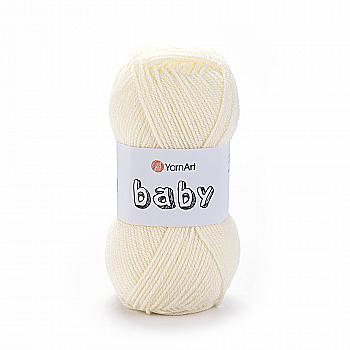 Пряжа для дітей 502 молоко, TM YarnArt Baby