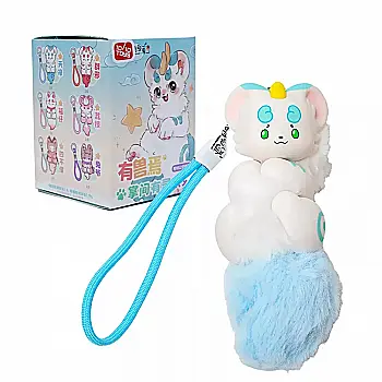 Колекційна м`яка іграшка з кільцем Fabulous Beasts (mystery box), QWYS401