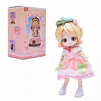 Колекційна фігурка з артикуляцією (14 точок) KOKOYA "Song of Flowers and Dreams" (mystery box), QWP051