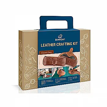 Набір для виготовлення шкіряних виробів "Футляр для окулярів"