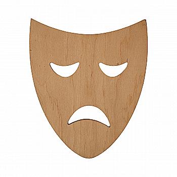 Заготівка дерев’яна декупажна "Маска", 0734