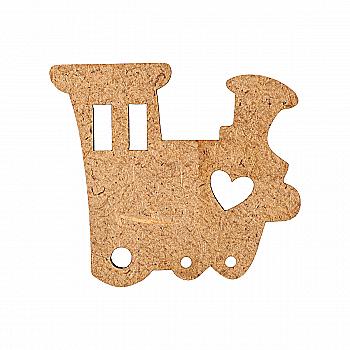 Заготовка деревянная Паровозик, Ч119