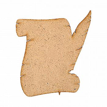 Заготовка деревянная Табличка "Свиток", Ч30