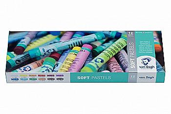 Набір сухої м’якої пастелі 12 кол., Van Gogh, Royal Talens