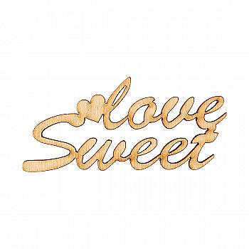 Заготівка дерев’яна Sweet love, МС29