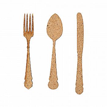 Заготівка дерев’яна Набір столовий (3 предм.), Ч104