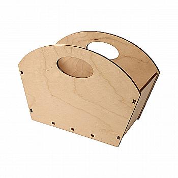 Заготовка деревянная Лукошко овальное, Д89