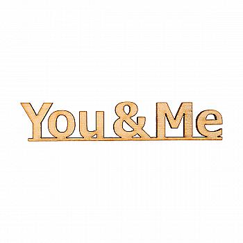 Заготівка дерев’яна You & Me, 9*1,5 см, МС33
