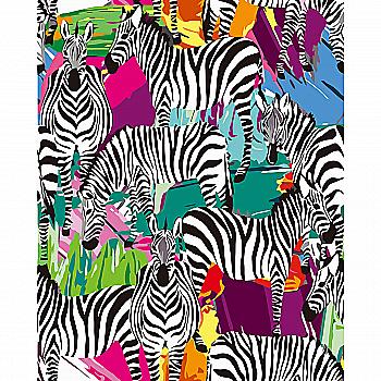 Набір для розпису по номерах 40*50 см "Арт-зебри", VA-3653 ТМ "Strateg"