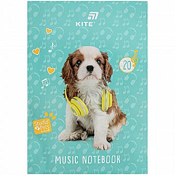 Зошит для нот А4, 20 л, SP, SP26-404