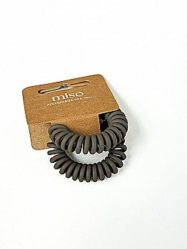 Резинка пружинка коричнева 5 см матова, PR11