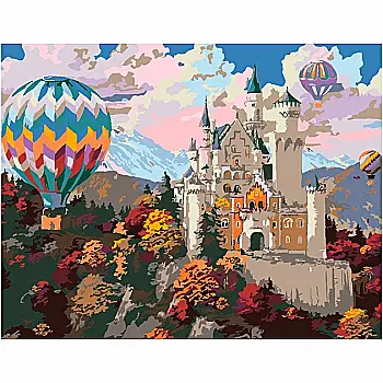 Outlet Набір-стандарт, картина за номерами "Dream Сastle" 35*45 см, Rosa Start/1007732