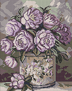 Набір з алмазною мозаїкою "Свіжі пелюстки" 40*50 см, AMO20043 ТМ "Ідейка"