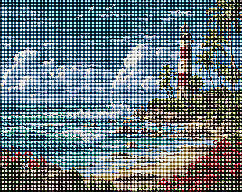 Набор с алмазной мозаикой "Тайна воды" 40*50 см, AMO20262 ТМ "Идейка"