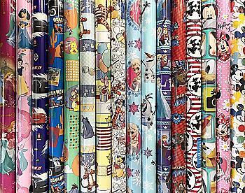 Папір пакувальний 200*70 см Disney Akvarel, GW-15234