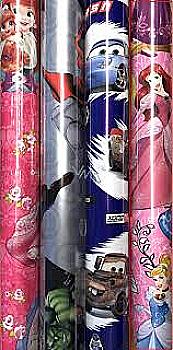 Папір пакувальний 200*70 см "Princess" (3 вид. в асорт.), GW-14733