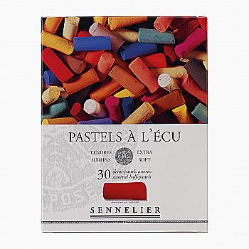 Набір сухої пастелі "Sennelier" Golden Ecu (Золотой екю), 30 1/2 кольору, картон, N132285