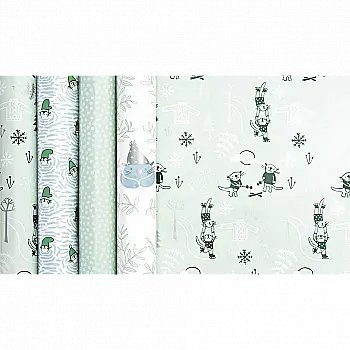 Папір пакувальний "Gentleness" 0,7*10 м 80 г/м2, 201990C