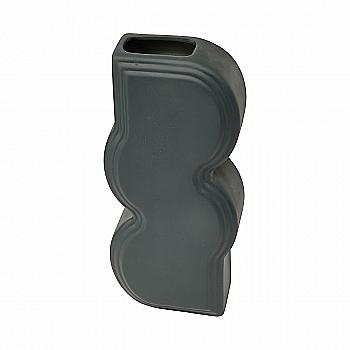 Ваза "Stella", зеленая, h 24 см