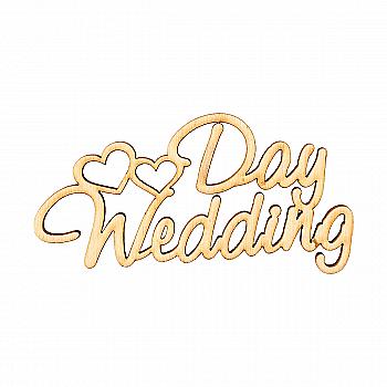 Заготовка деревянная Wedding Day, МС145