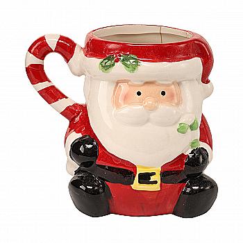 Керамическая чашка "Санта"