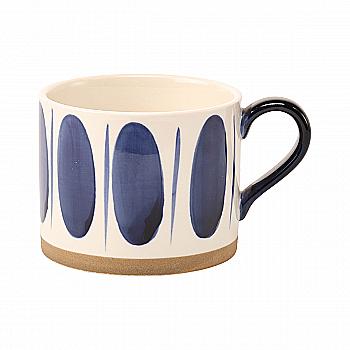Чашка для кофе, "Panduo", сине-белая, 500 мл