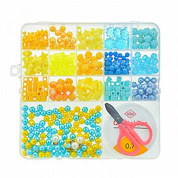 Набор для творчества с бисером, 2 вида, микс, PL-15/01/02