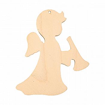 Заготовка деревянная декупажная "Ангел", 0117