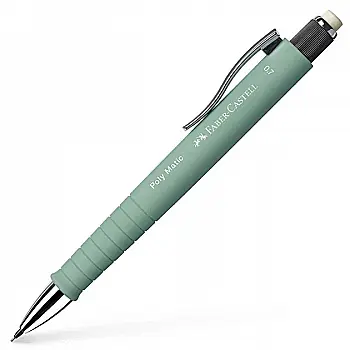 Карандаш механический 0,7 мм Poly Matic, мятно-зеленый, 133365 Faber-Castell ***