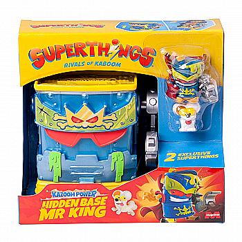 Ігровий набір SUPERTHINGS серії "Kazoom Power" - Прихована База Містера Кінга, PSTSP112IN240