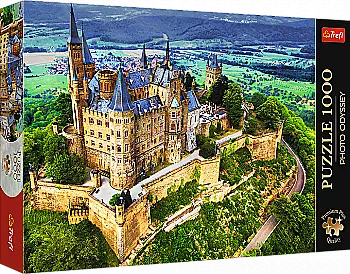 Пазлы "1000 Premium Plus" - Фото Одиссея: Замок Гогенцоллерн, Германия, Trefl, 10825