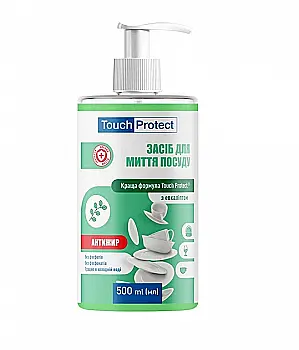 Засіб для миття посуду Touch Protect Антижир з евкаліптом 500 мл, 289338
