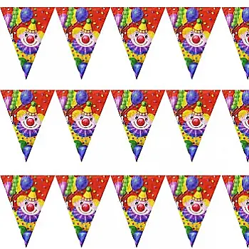 Гірлянда-вімп. Клоун з кульками 360 см, 1505-0204